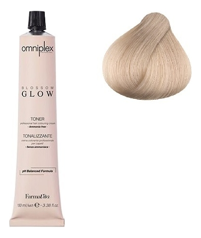 

Беззамиачная крем-краска для волос Omniplex Blossom Glow Toner 100мл: 10.02 Песочны, Беззамиачная крем-краска для волос Omniplex Blossom Glow Toner 100мл