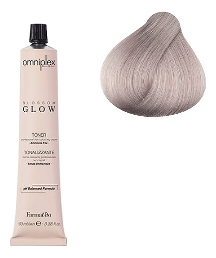 Безаммиачная крем-краска для волос Omniplex Blossom Glow Toner 100мл: 10.21 Ледяной ирис