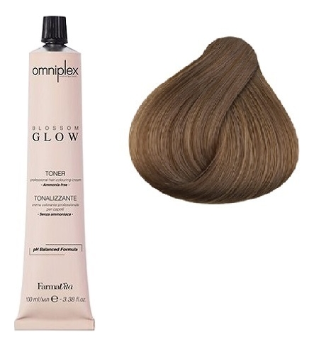 Безаммиачная крем-краска для волос Omniplex Blossom Glow Toner 100мл: 9.13 Бежевый