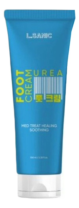 Крем для ног с мочевиной Med Treat Healing Soothing Foot Cream Urea 100мл 264₽