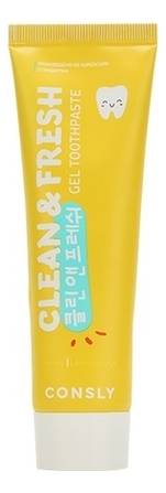 

Гелевая зубная паста с экстрактом лемонграсса и медом Clean & Fresh Gel Toothpaste 105г