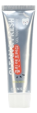 Гелевая зубная паста с фтором Clean & Fresh Gel Toothpaste 105г
