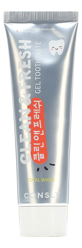 

Гелевая зубная паста с фтором Clean & Fresh Gel Toothpaste 105г