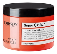 Dikson Маска для защиты цвета окрашенных и обесцвеченных волос DiksoPrime Super Color