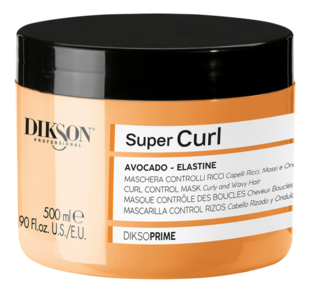Маска для вьющихся волос с маслом авокадо DiksoPrime Super Curl
