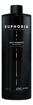 Шампунь-гель для волос и тела с черным перцем Euphoria Daily Champoo Hair And Body