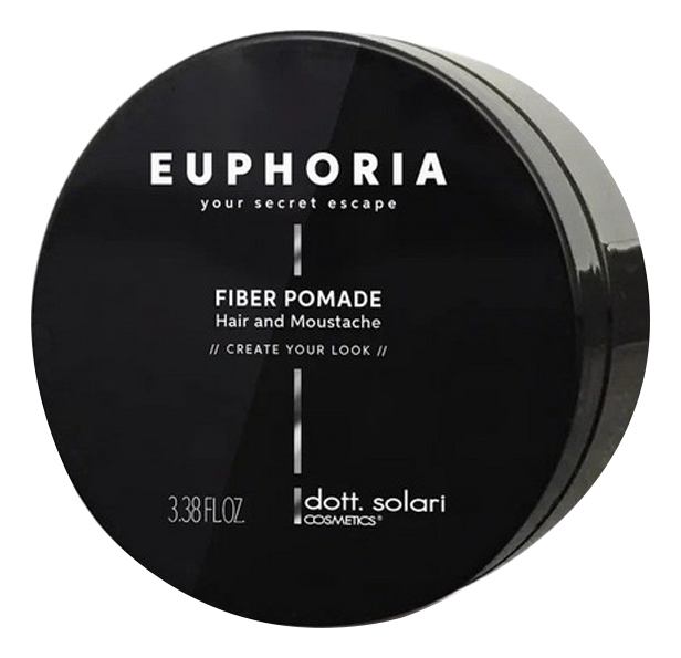 Воск для волос и усов сильной фиксации Euphoria Fiber Pomade Hair And Moustache 100мл