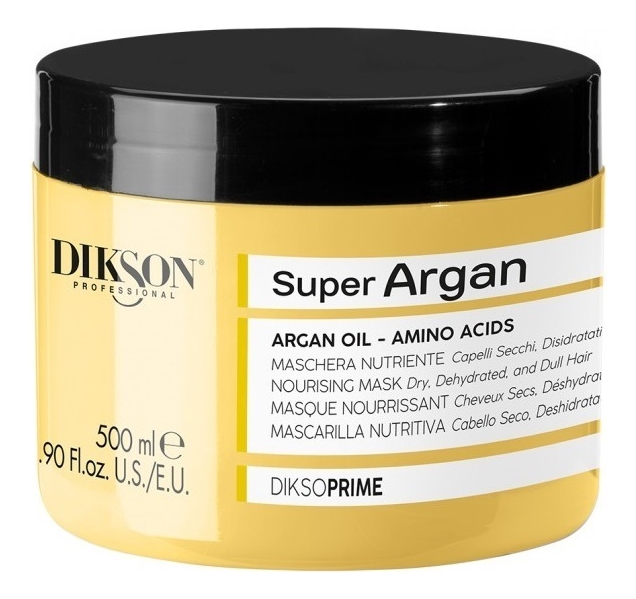 Маска для волос с маслом арганы и макадамии DiksoPrime Super Argan: Маска 500мл