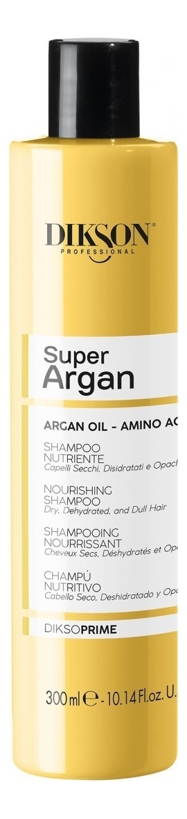 

Питательный шампунь для волос с маслом арганы и макадамии DiksoPrime Super Argan: Шампунь 300мл, Питательный шампунь для волос с маслом арганы и макадамии DiksoPrime Super Argan
