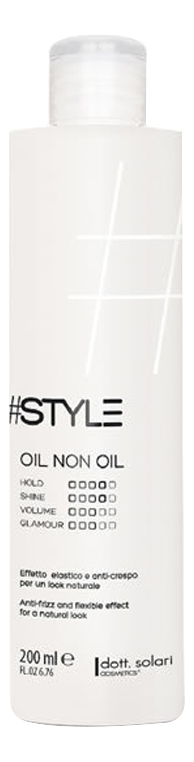 цена Масло для волос с термозащитой #Style Oil Non Oil 200мл