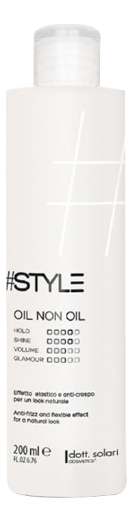 

Масло для волос с термозащитой #Style Oil Non Oil 200мл