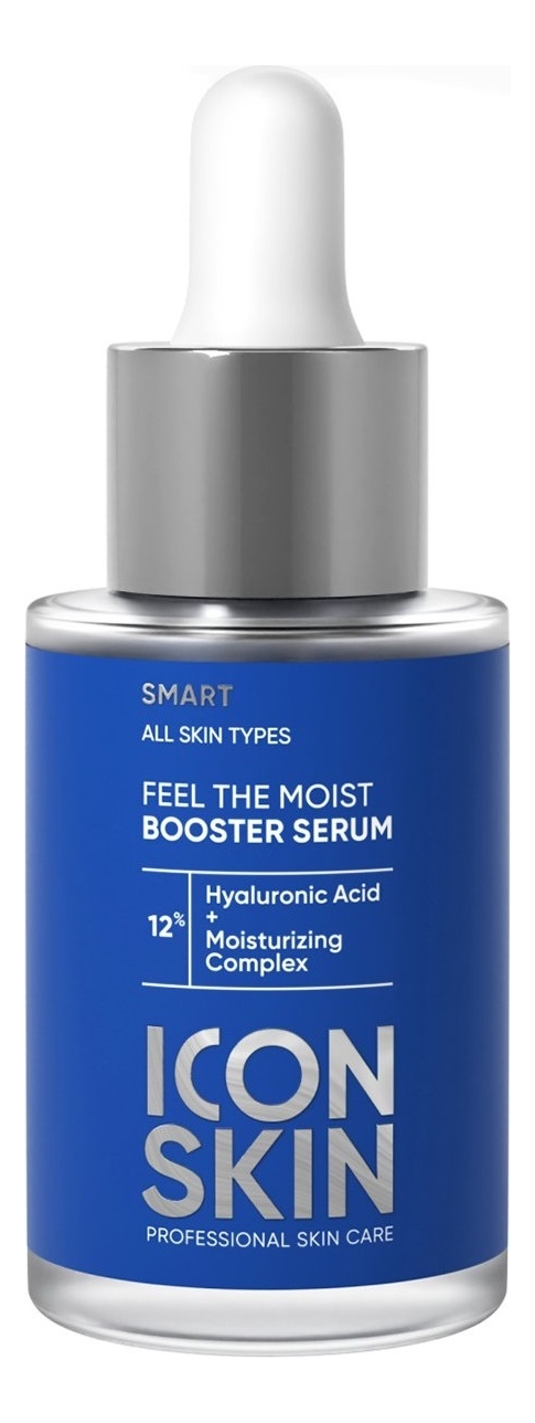 Сыворотка-концентрат для лица с гиалуроновой кислотой Smart Feel The Moist Booster Serum 30мл сыворотка концентрат для лица с гиалуроновой кислотой smart feel the moist booster serum 30мл