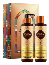 Zeitun Набор для волос Ритуал восстановления Wellness Ultra-Repairing 2*250мл (бальзам-кондиционер + шампунь)