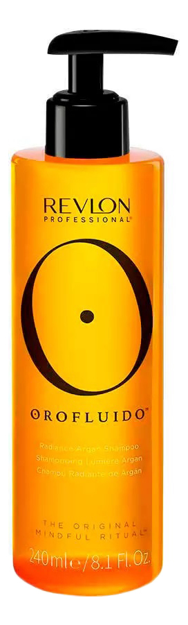 

Шампунь для волос с аргановым маслом Orofluido Radiance Argan Shampoo: Шампунь 240мл, Шампунь для волос с аргановым маслом Orofluido Radiance Argan Shampoo