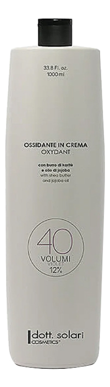 Окисляющая крем-эмульсия для окрашивания волос Oxidant 40 Vol 12%: Крем-эмульсия 1000мл
