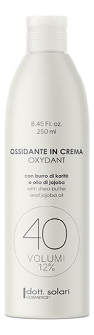 

Окисляющая крем-эмульсия для окрашивания волос Oxidant 40 Vol 12%: Крем-эмульсия 250мл, Окисляющая крем-эмульсия для окрашивания волос Oxidant 40 Vol 12%