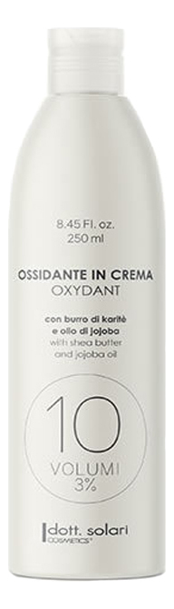 

Окисляющая крем-эмульсия для окрашивания волос Oxidant 10 Vol 3%: Крем-эмульсия 250мл, Окисляющая крем-эмульсия для окрашивания волос Oxidant 10 Vol 3%