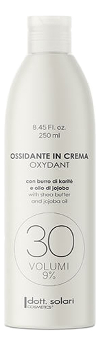 Окисляющая крем-эмульсия для окрашивания волос Oxidant 30 Vol 9%: Крем-эмульсия 250мл