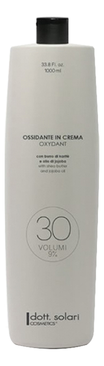 Окисляющая крем-эмульсия для окрашивания волос Oxidant 30 Vol 9%: Крем-эмульсия 1000мл