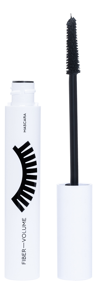 Тушь для ресниц фибровая с эффектом объема Fiber-Volume Mascara 14мл: 01 Black naj oleari объемная тушь для ресниц wear the volume mascara