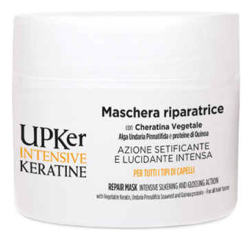 

Маска для волос с кератином Maschera Riparatpice 200мл