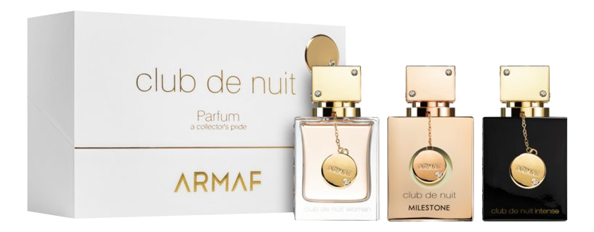 

Club De Nuit Women Set: набор 3*30мл (Women + Milestone + Intense), Club De Nuit Women Set