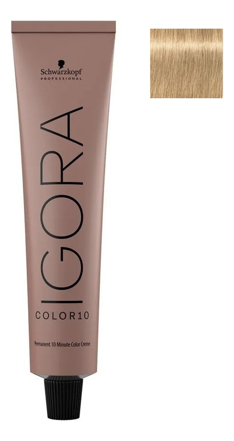

Крем-краска для седых волос Igora Color10 Permanent Cream 60мл: 9-0 Блондин натуральный, Крем-краска для седых волос Igora Color10 Permanent Cream 60мл