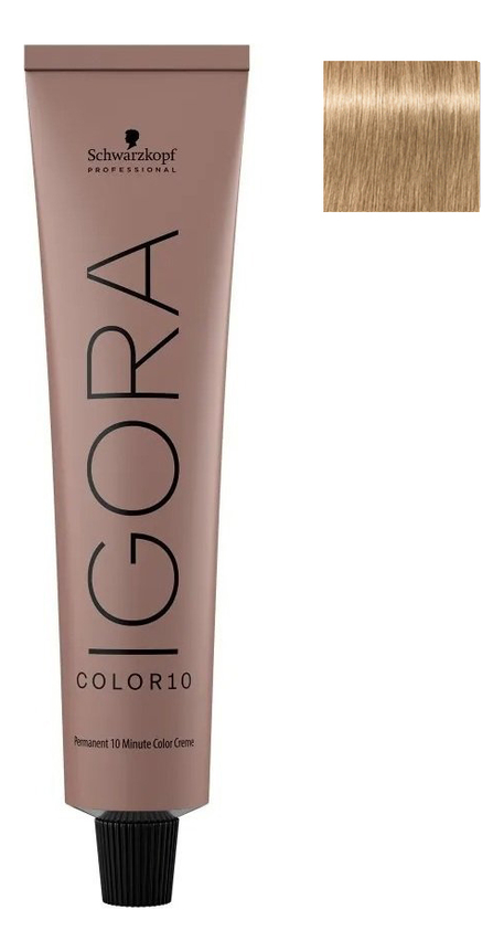

Крем-краска для седых волос Igora Color10 Permanent Cream 60мл: 9-00 Блондин натуральный экстра, Крем-краска для седых волос Igora Color10 Permanent Cream 60мл