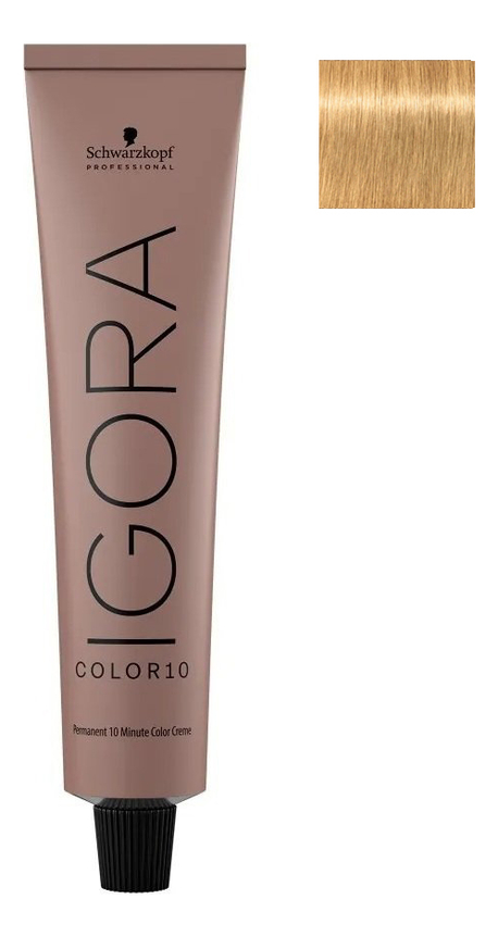 

Крем-краска для седых волос Igora Color10 Permanent Cream 60мл: 9-5 Блондин золотистый, Крем-краска для седых волос Igora Color10 Permanent Cream 60мл