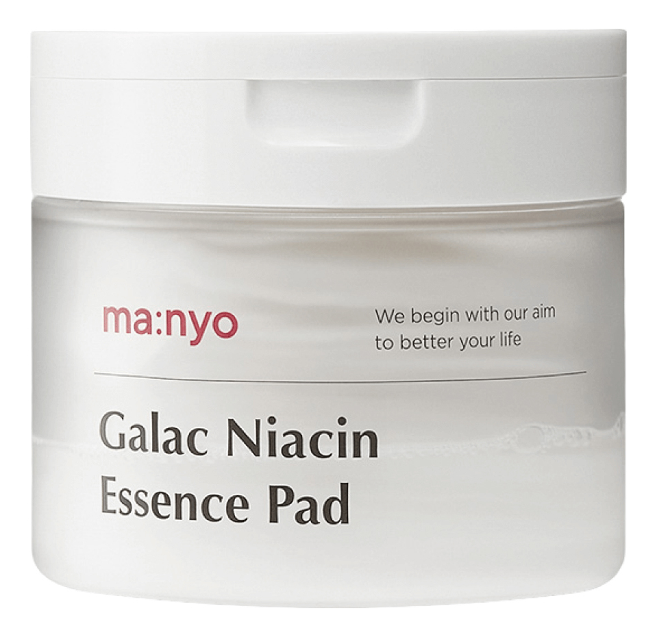 

Осветляющие пэды для лица против пигментации Galac Niacin Essence Pad 80шт