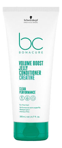 Кондиционер-желе для волос BC Clean Performance Volume Boost Creatine Jelly Conditioner 200мл