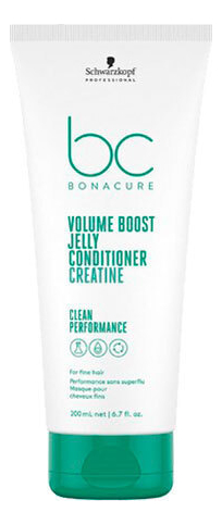 

Кондиционер-желе для волос BC Clean Performance Volume Boost Creatine Jelly Conditioner 200мл