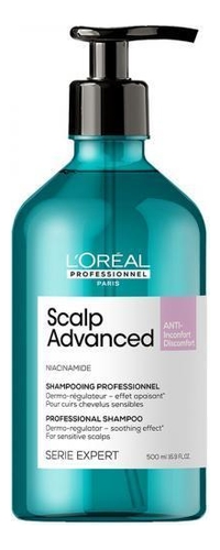 Шампунь для чувствительной кожи головы Serie Expert Scalp Advanced: Шампунь 500мл шампунь маска для жирной кожи головы serie expert scalp advanced шампунь маска 500мл