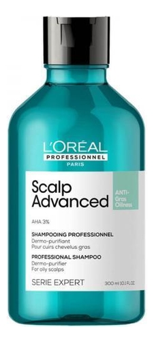 Шампунь для склонных к жирности волос Serie Expert Scalp Advanced АНА 3%: Шампунь 300мл