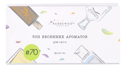 Aroma Box Набор #70 Топ весенних ароматов для него