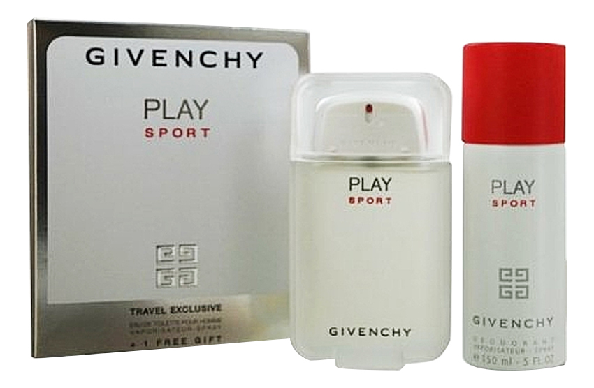 

Play Sport Men: набор (т/вода 100мл + дезодорант 150мл), Play Sport Men