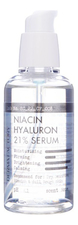Derma Factory Увлажняющая сыворотка для лица с ниацинамидом и гиалуроновой кислотой Niacin Hyaluron 21% Serum 80мл