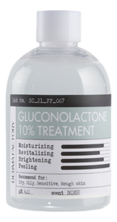 

Отшелушивающий тонер для лица Gluconolactone 10% Treatment 250мл
