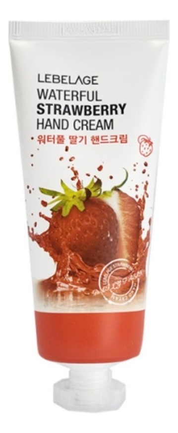 Крем для рук с экстрактом клубники Waterful Strawberry Hand Cream 100мл