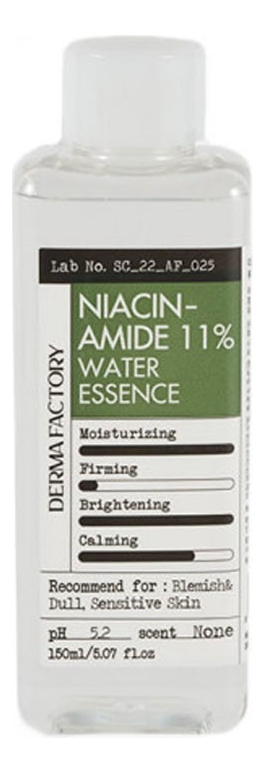 

Тонер-эссенция для лица с ниацинамидом Niacinamide 11% Water Essence 150мл