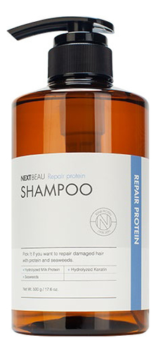 цена Питательный шампунь для волос с кератином Repair Protein Shampoo 500г
