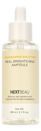 Выравнивающая сыворотка для лица с ниацинамидом Niacinamide Solution Real Brightening Ampoule 80мл выравнивающая сыворотка для лица с ниацинамидом niacinamide solution real brightening ampoule 80мл