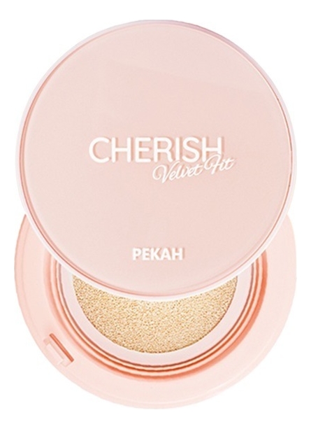 

Тональный кушон для лица Cherish Velvet Fit Cushion 14г: No 13, Тональный кушон для лица Cherish Velvet Fit Cushion 14г