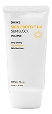 PEKAH Солнцезащитный крем для лица Skin Protect UV Sun Block SPF50+ PA+++ 70мл