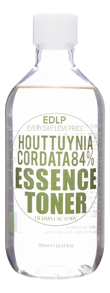 Эссенция-тонер для лица с экстрактом цветка хауттюйнии Houttuynia Cordata 84% Essence Toner 300мл
