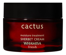 Whamisa Крем-щербет на основе экстракта кактуса Cactus Moisture Treatment Sherbet Cream 45г