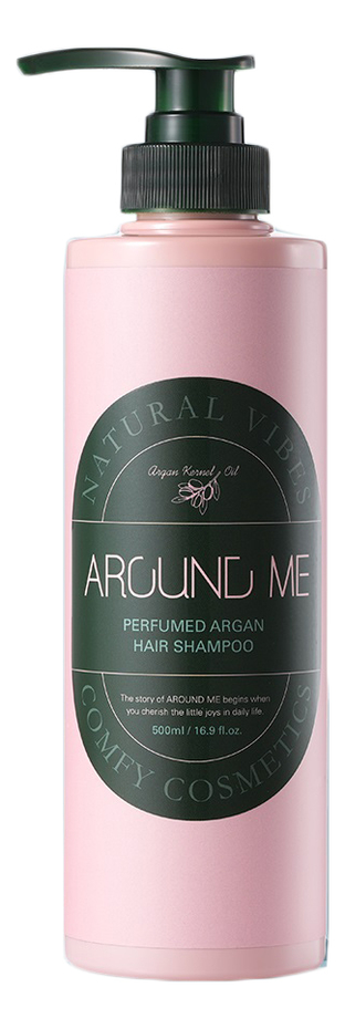 Шампунь для волос с маслом арганы парфюмерный Around Me Perfumed Argan Hair Shampoo: Шампунь 500мл