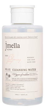 Очищающая вода для лица Blooming Peony Cleansing Water No1 500мл (мандарин, розовый пион, белый мускус)