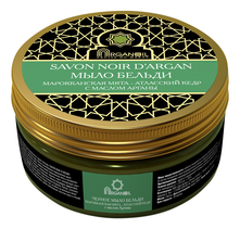 ARGANOIL Черное мыло Бельди с маслом арганы Марокканская мята - Атласский кедр Savon Noir D'Argan