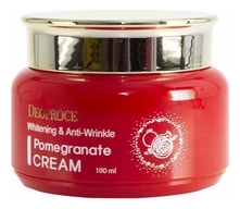 Deoproce Осветляющий крем для лица с экстрактом граната Whitening Anti-Wrinkle Pomegranate Cream 100мл